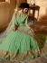 Amyra Dastur fresh green georgette wedding anarkali 9088