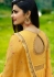 Bollywood Prachi Desai Yellow Georgette Indian wedding anarkali 8072