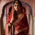 Bollywood Sabyasachi Mukherjee Inspired Red georgette silk saree