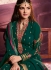 Green color straight cut salwar kameez 10068