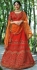 Prachi Desai Orange silk wedding wear lehenga choli 19774