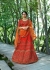 Prachi Desai Orange silk wedding wear lehenga choli 19774