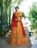 Prachi Desai Yellow silk wedding wear lehenga choli 19776