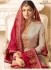 Drashti Dhami Beige Pink wedding sharara suit 2506