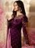 Amyra Dastur Purple Indian sharara style wedding suit 4007