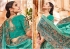 Sea green pure banarasi silk jacquard silk wedding saree 2004