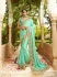 Fresh green silk Indian wedding wear saree 5008