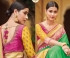 Green banarasi weaving silk Indian wedding saree 1008