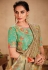 Beige color silk Indian wedding saree 928