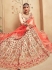 Cream color Traditional Indian heavy designer wedding lehenga choli 10003