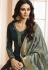 Indian silk Wedding salwar kameez in grey color 15205