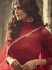 Maroon Indian hand work net wedding wear anarkali suit 56001