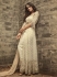Off white Indian hand work net wedding wear anarkali suit 56004