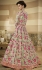 Ivory silk Indian wedding anarkali