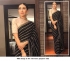 Bollywood Sabyasachi inspired Black karishma kapoor saree