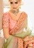 Peach dolla silk Indian wedding lehenga