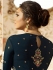 Drashti Dhami Navy blue vaishnavi georgette wedding anarkali