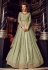 Light green swiss georgette Indian Lehenga kameez 2 in 1 style