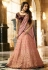 Malaika Arora Khan Pink Banarasi Indian wedding lehenga