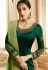 Green barfi silk Indian Wedding anarkali