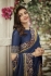 kajal aggarwal navy blue colour 1207KM