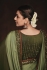 kajal aggarwal moss green 1218KM