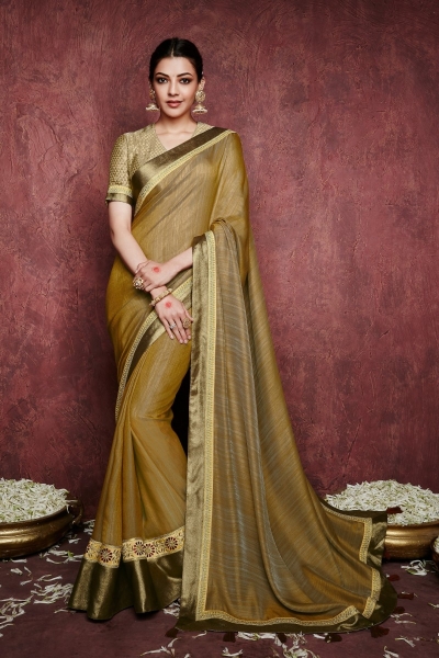 kajal aggarwal gold colour 1225KM