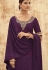 Mauve Pure Silk Sharara Style Pakistani Suit 41