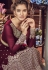 Maroon Georgette Floor Length Designer Anarkali Suit 5801B