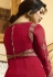 Ayesha Takia Maroon Georgette Anarkali Suit 22026