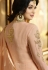 Ayesha Takia Peach Georgette Anarkali Suit 22023