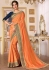 sonal chauhan peach orange saree RG105200