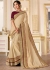 sonal chauhan bisque cream saree RG105198