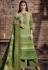 green pure viscose silk digital printed palazzo suit 896