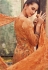 dark yellow cotton satin embroidered daman work and digital printed palazzo suit 9038
