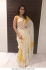 Kollywood Raashi Khanna White American crepe saree