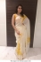 Kollywood Raashi Khanna american crepe white floral saree