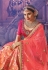 pink silk circular lehenga choli 1001