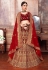 maroon velvet lehenga choli 1067