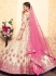 cream satin lehenga choli 1617