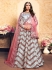 gray satin lehenga choli 1634