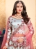 gray satin lehenga choli 1634