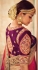 Red and Purple Indian Silk wedding lehenga