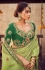 Green color silk Indian wedding lehenga