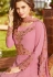 pink georgette embroidered floor length anarkali suit 20030