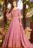 pink georgette embroidered floor length anarkali suit 20030