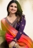 prachi desai mauve satin georgette straight cut suit with banarasi dupatta 9871