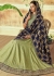 Green weaved silk Indian wedding lehenga choli 7807