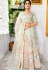 sky blue satin embroidered a line lehenga choli 9994