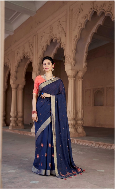 Party wear indian wedding designer saree 9112